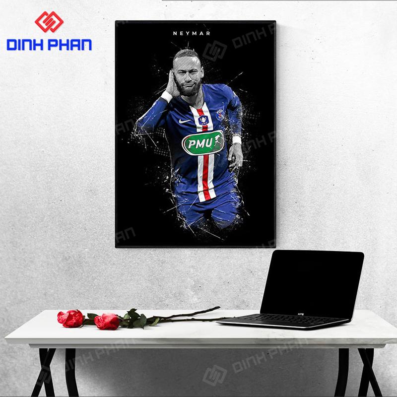 Tranh Neymar đẹp, sắc nét cho fan bóng đá 11 tranh neymar 1
