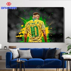 Tranh tráng gương Neymar đẹp, sắc nét cho fan bóng đá 10 tranh trang guong neymar 2