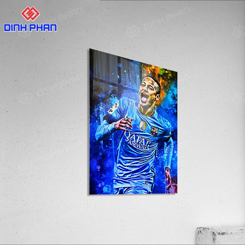 Tranh tráng gương Neymar đẹp, sắc nét cho fan bóng đá 14 tranh trang guong neymar