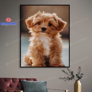 Tranh tráng gương thú cưng đẹp, sắc nét theo yêu cầu 7 tranh trang guong thu cung 3