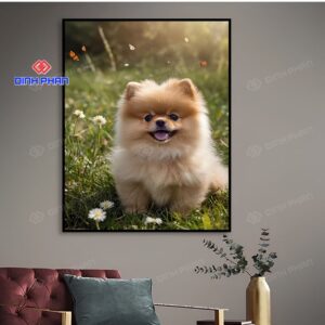 Tranh tráng gương thú cưng đẹp, sắc nét theo yêu cầu 10 tranh trang guong thu cung