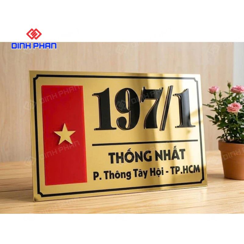 Biển số nhà alu đẹp, bền và hiện đại cho mặt tiền 14 bien so nha alu 2