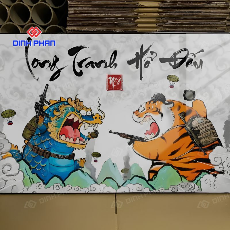 Tranh tráng gương vô tri hài hước đẹp, độc lạ và bắt trend 2 Tranh tráng gương vô tri hài hước đẹp, độc lạ và bắt trend