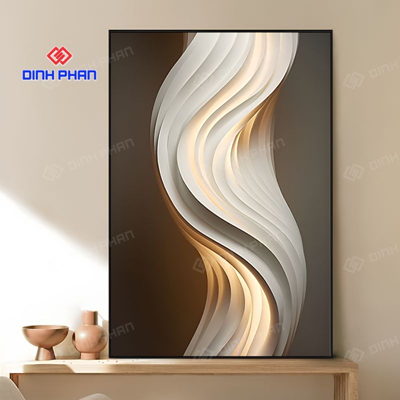 Tranh treo tường tráng gương đẹp, sang trọng cho không gian sống 14 tranh treo tuong trang guong 2