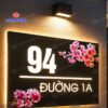 Biển số nhà led đẹp, hiện đại, nổi bật cả ngày lẫn đêm