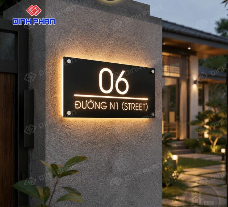 Biển số nhà led đẹp, hiện đại, nổi bật cả ngày lẫn đêm 12 bien so nha led e1790650243954