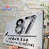 Biển số nhà theo yêu cầu đẹp, rõ nét và phù hợp với từng mặt tiền
