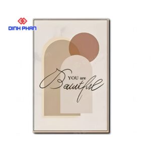 Tranh treo tường tối giản đẹp, hiện đại, dễ phối không gia 7 tranh treo tuong toi gian 1