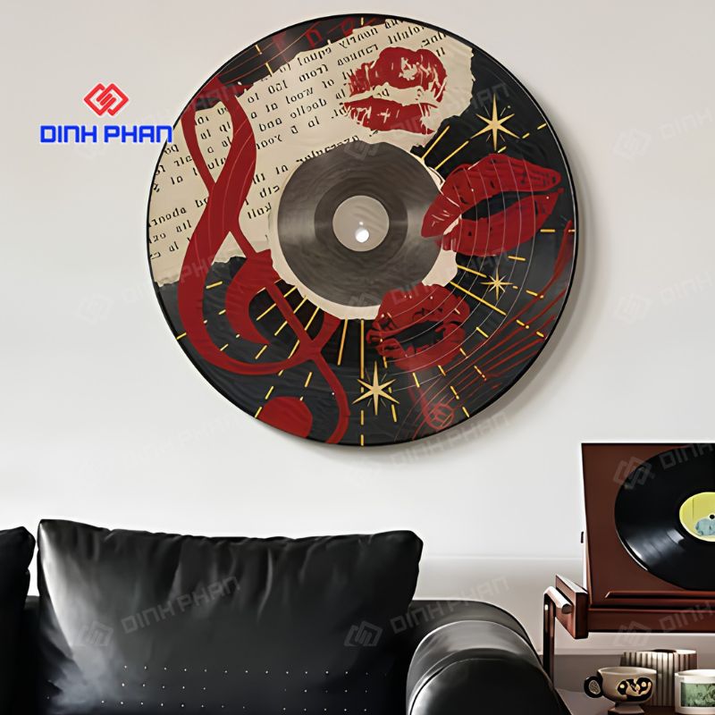Tranh treo tường tròn đẹp, độc đáo, tạo điểm nhấn cho không gia 11 tranh treo tuong tron 1